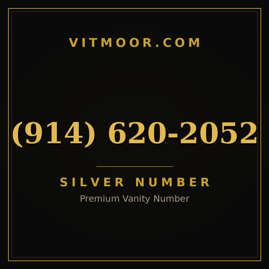 VITMOOR Silver premium number (914) 620-2052