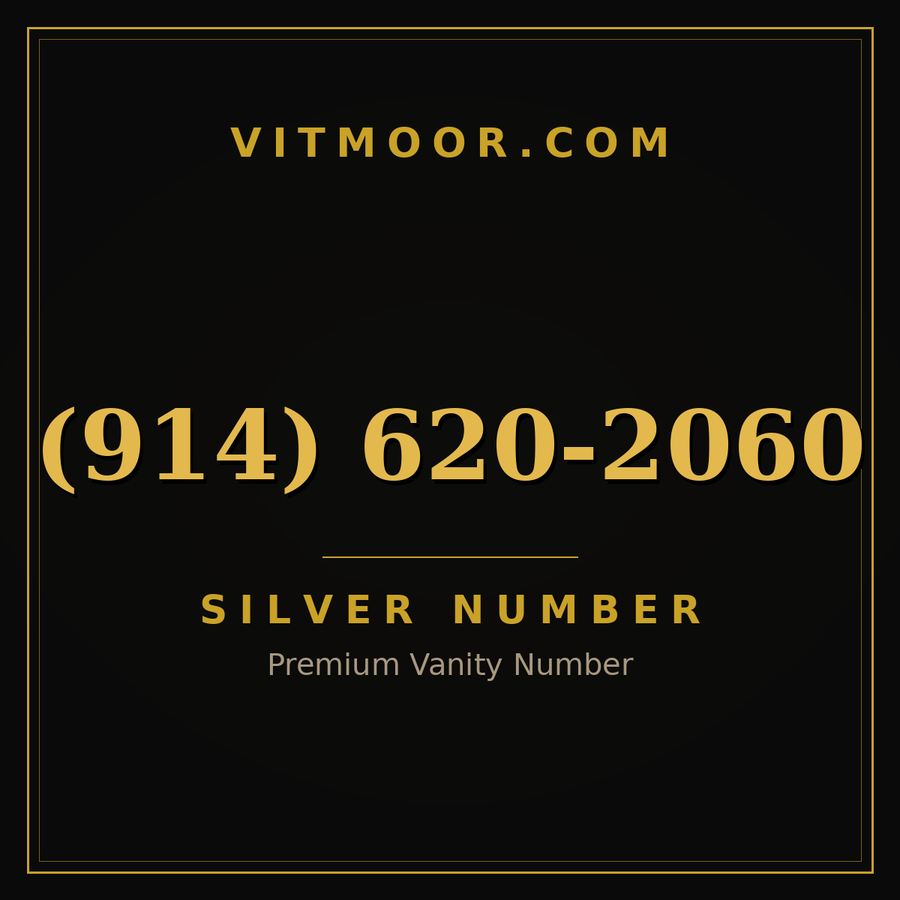 VITMOOR Silver premium number (914) 620-2060