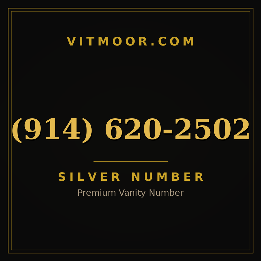 VITMOOR Silver premium number (914) 620-2502
