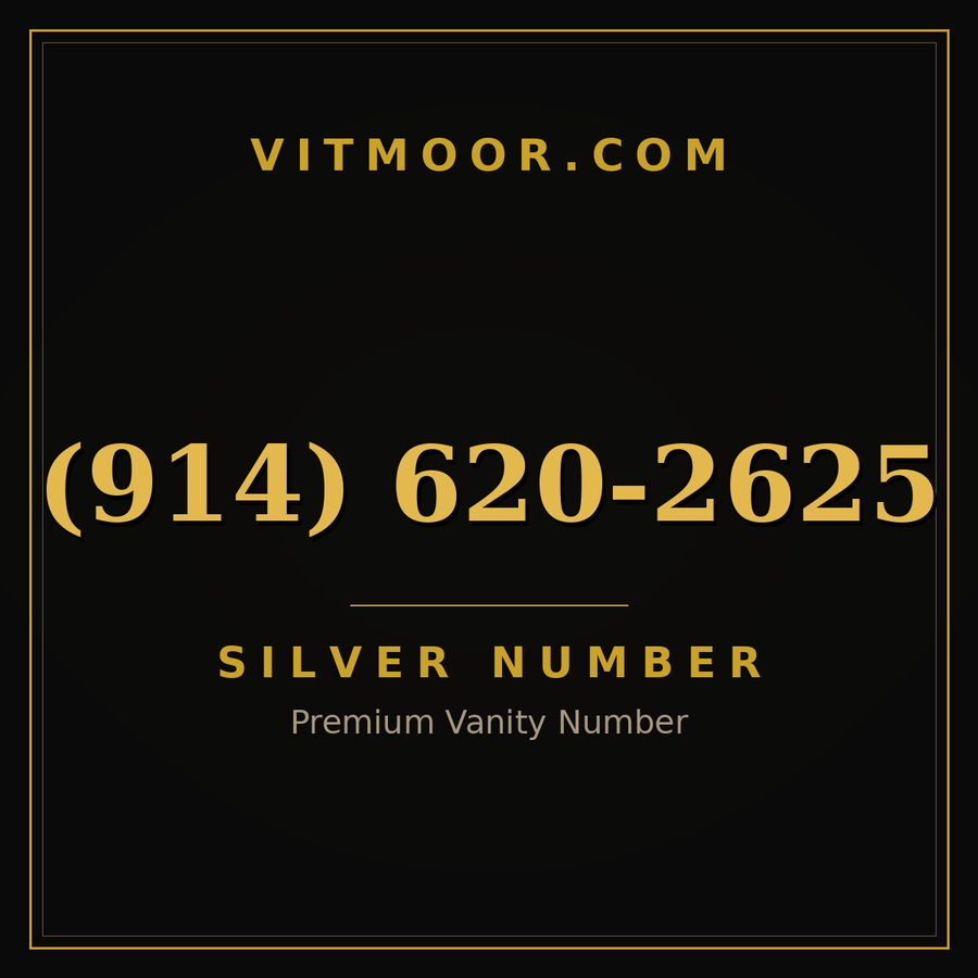 VITMOOR Silver premium number (914) 620-2625