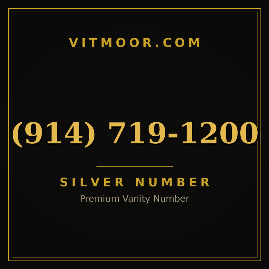 VITMOOR Silver premium number (914) 719-1200