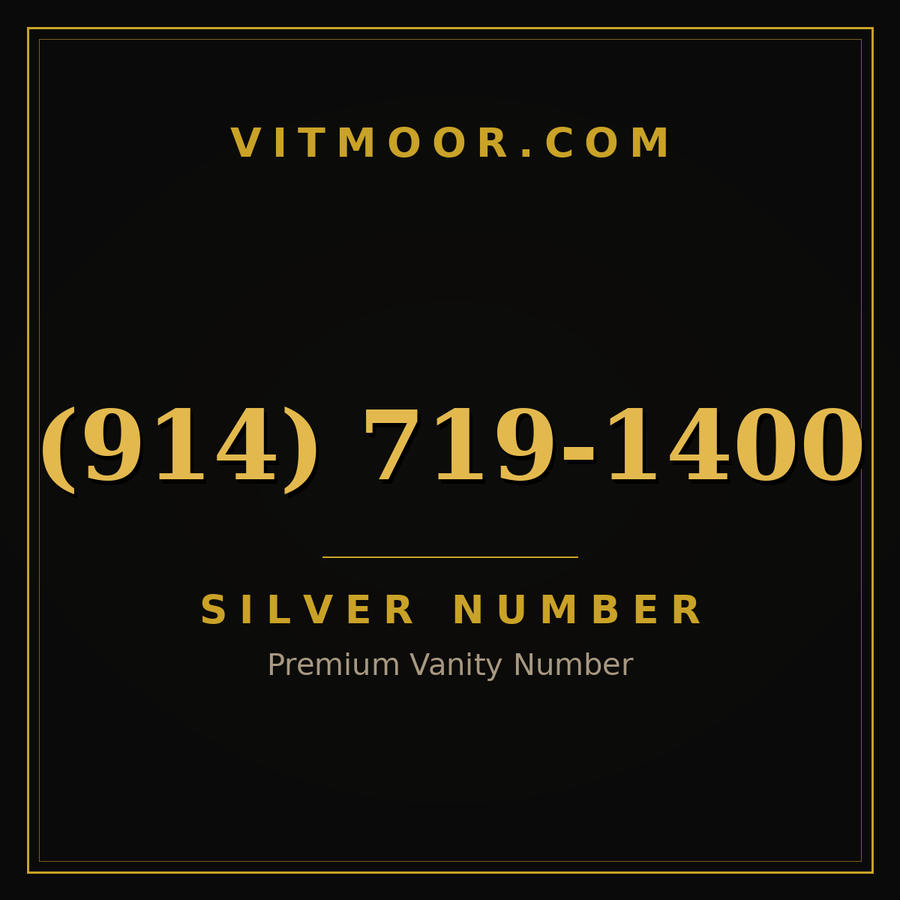 VITMOOR Silver premium number (914) 719-1400