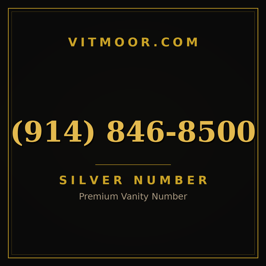 VITMOOR Silver premium number (914) 846-8500