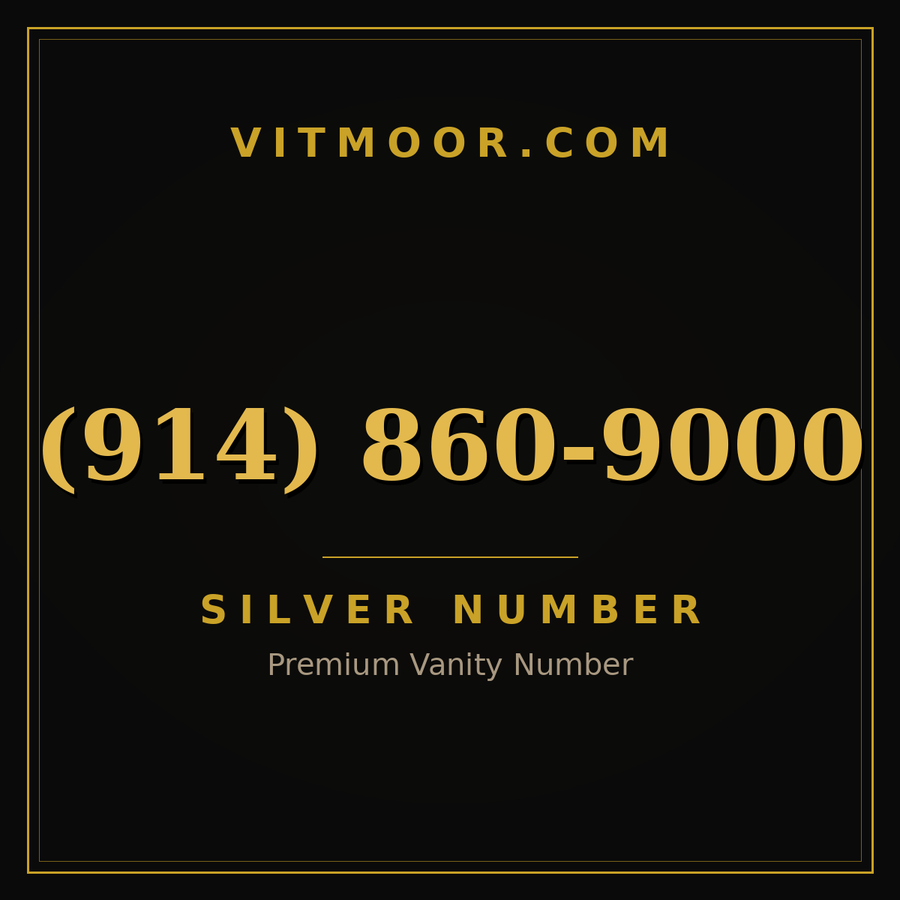 VITMOOR Silver premium number (914) 860-9000