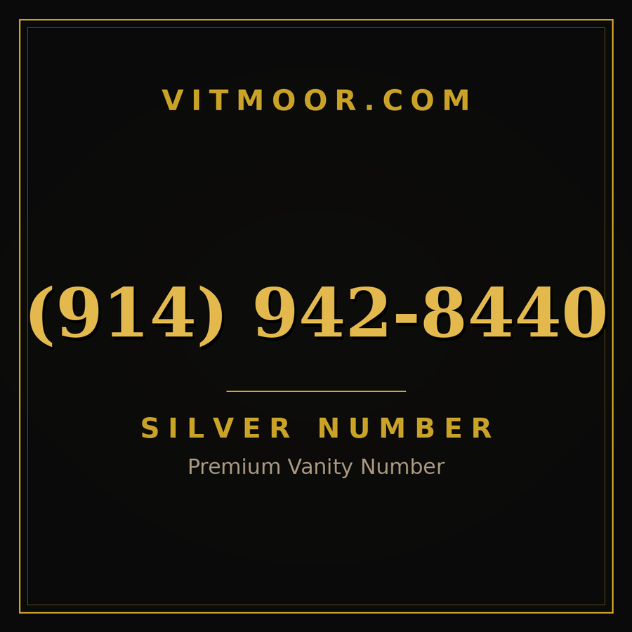 VITMOOR Silver premium number (914) 942-8440