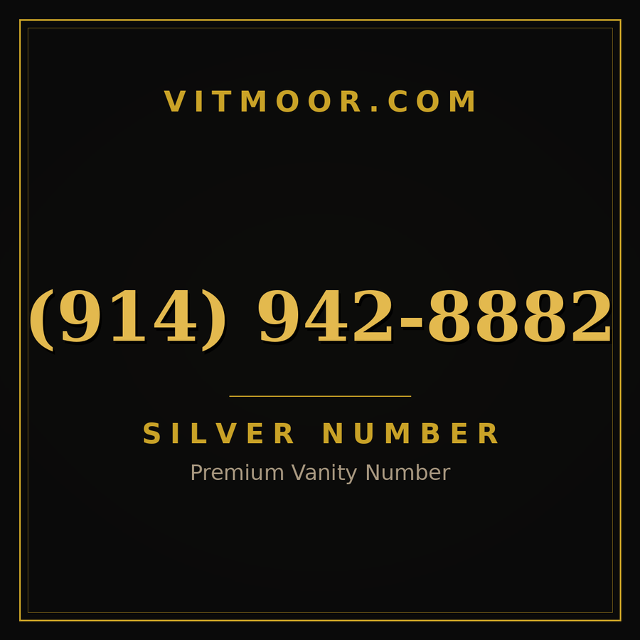 VITMOOR Silver premium number (914) 942-8882
