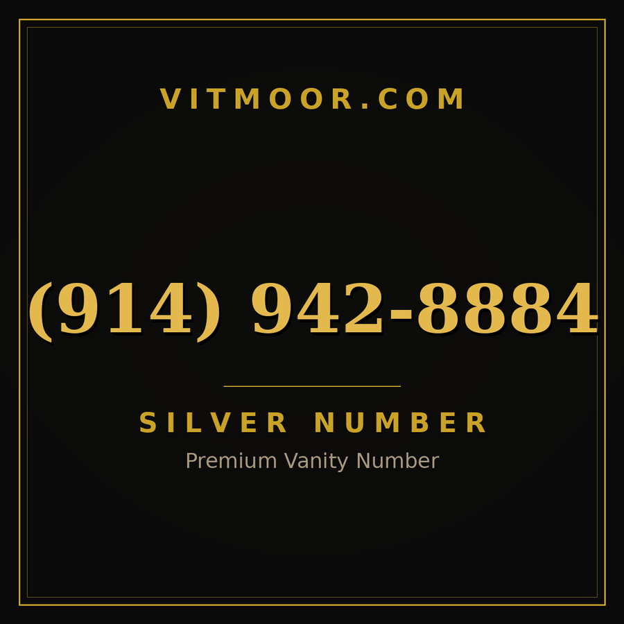 VITMOOR Silver premium number (914) 942-8884