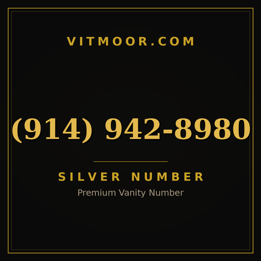 VITMOOR Silver premium number (914) 942-8980