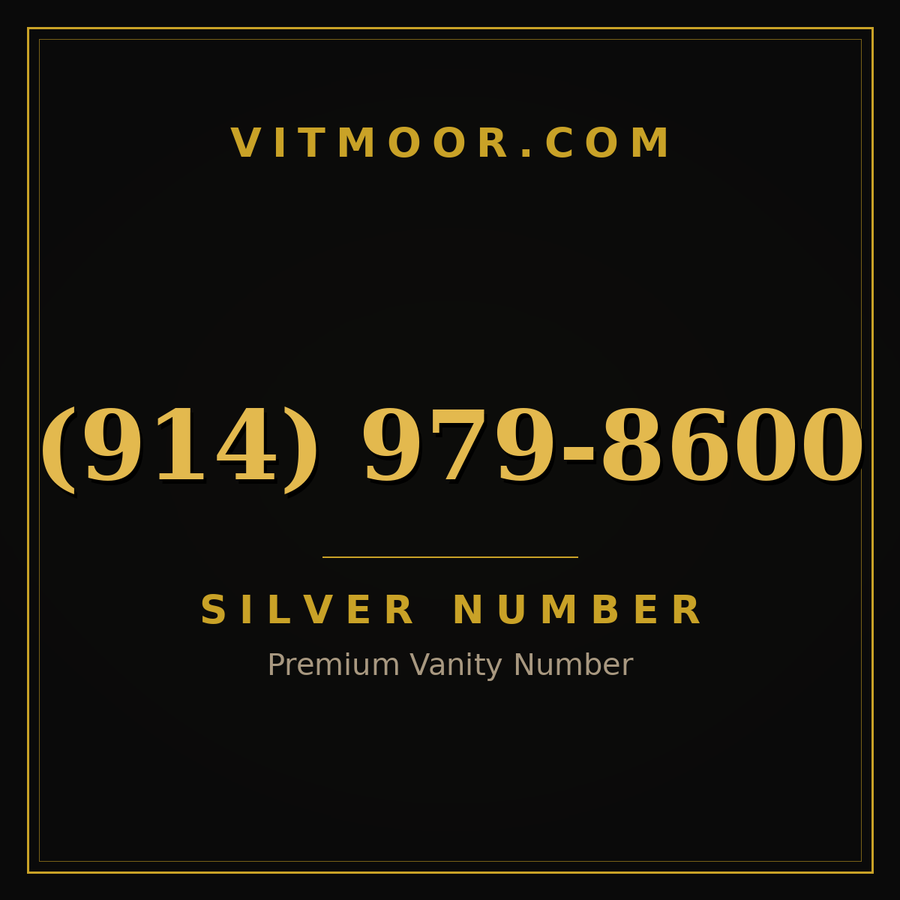 VITMOOR Silver premium number (914) 979-8600