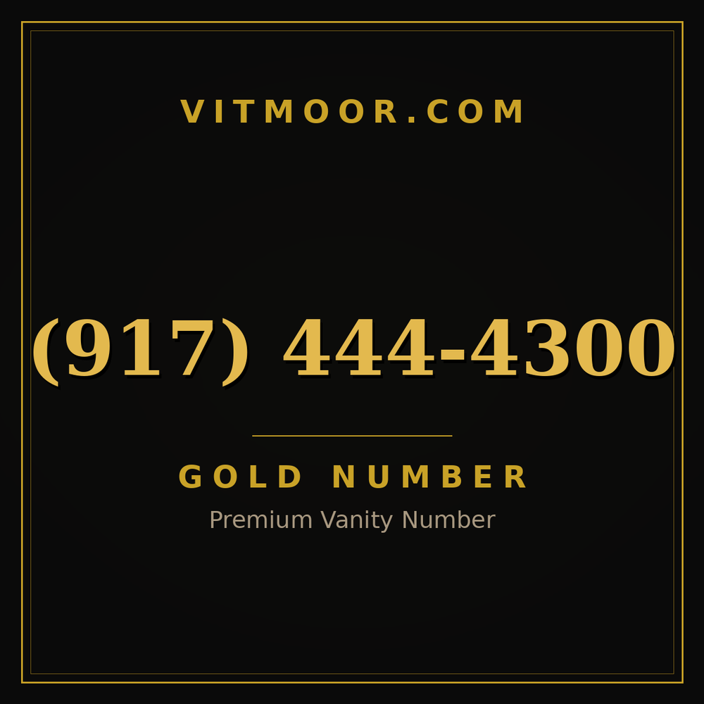 917 444-4300