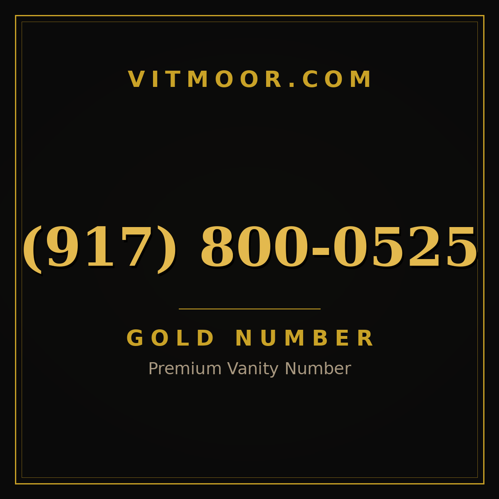 917 800-0525