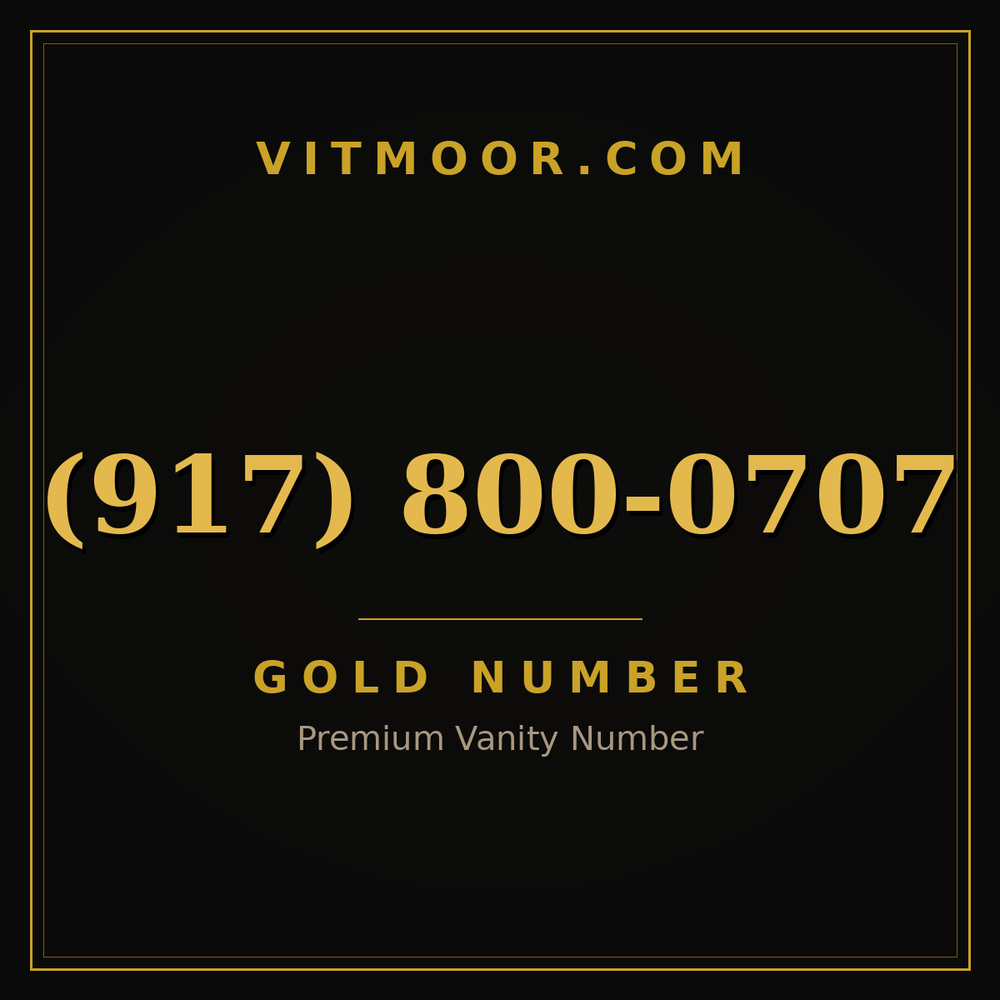 917 800-0707