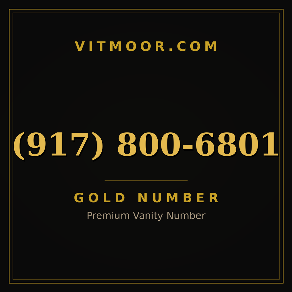 917 800-6801