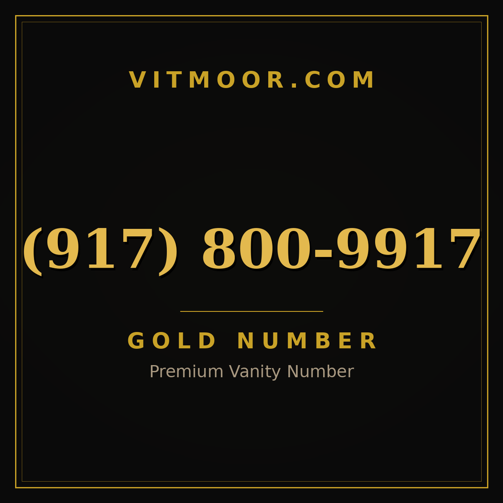 917 800-9917