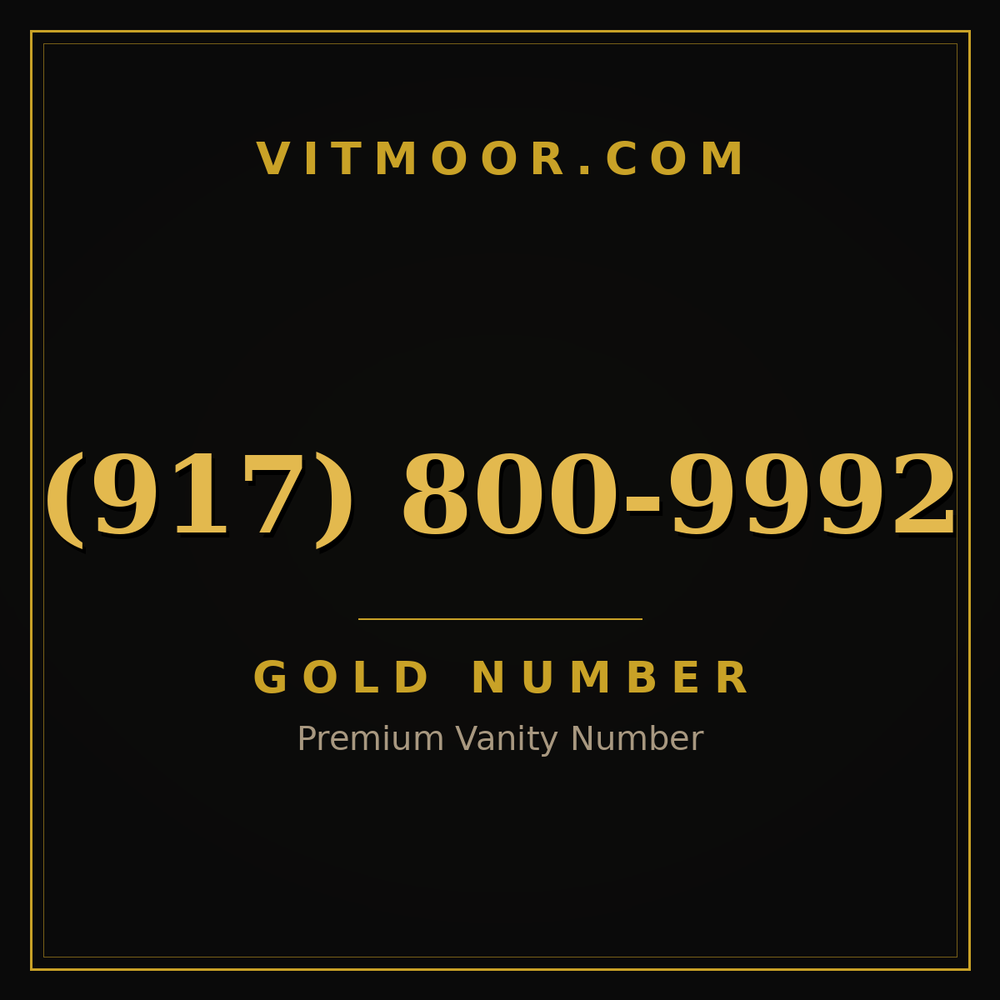 917 800-9992