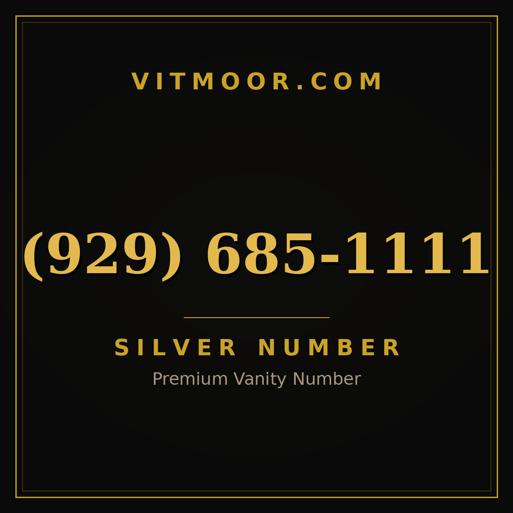 929 685-1111