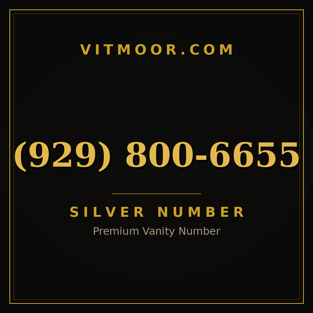 929 800-6655