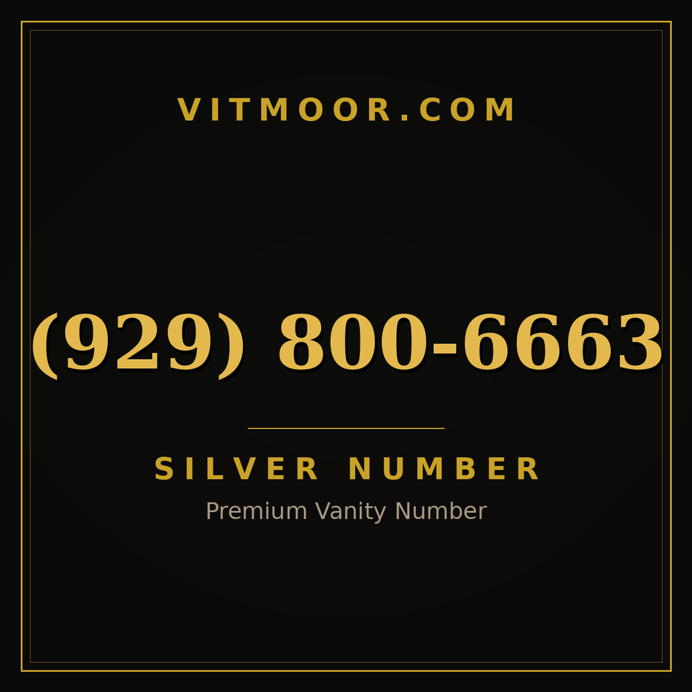 929 800-6663