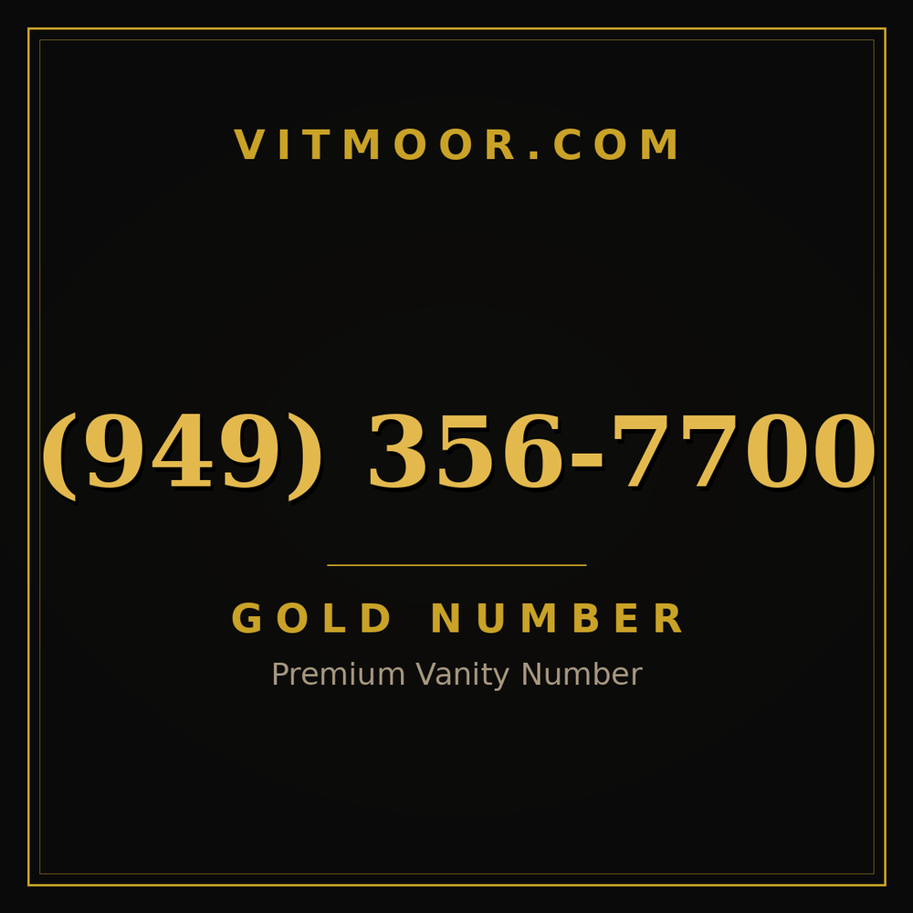 949 356-7700