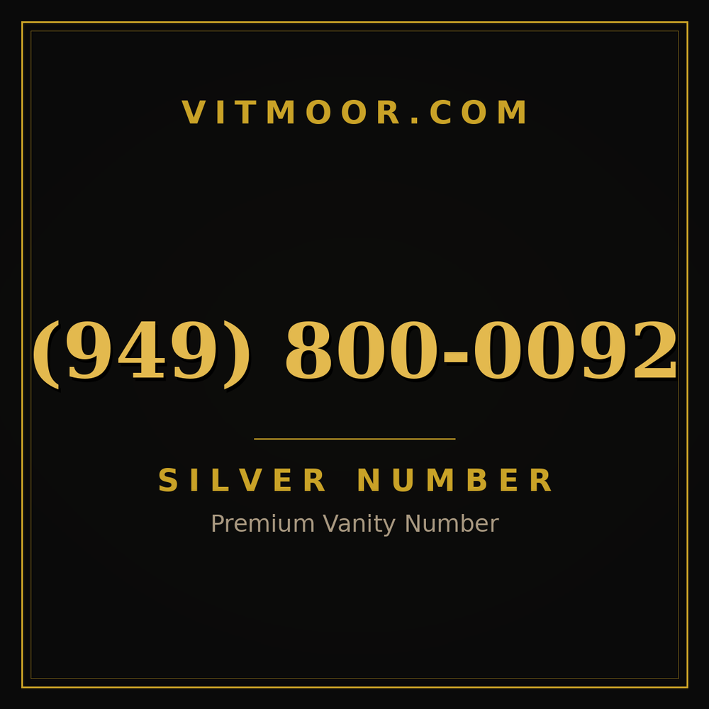 949 800-0092