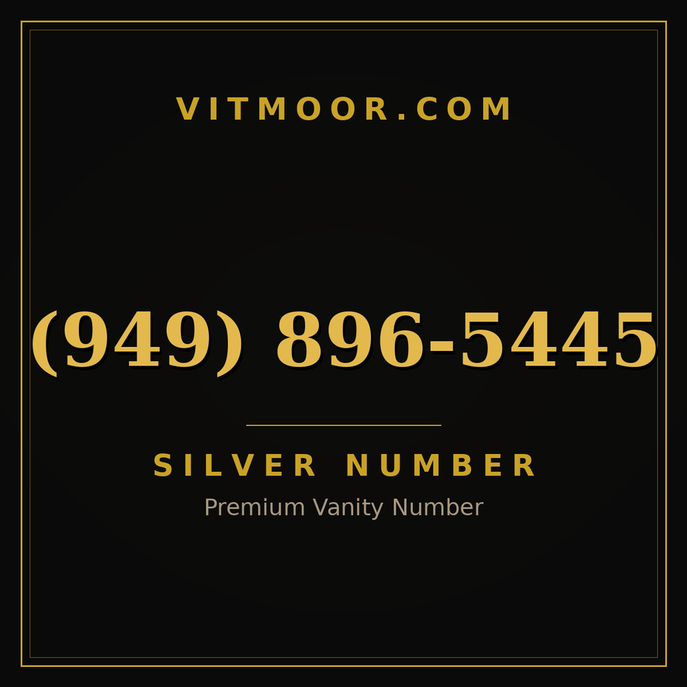 949 896-5445