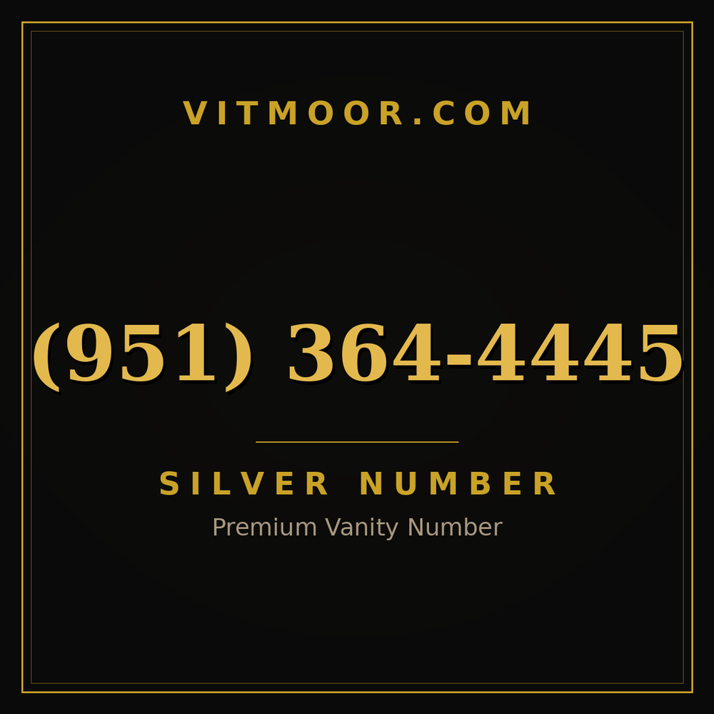 951 364-4445