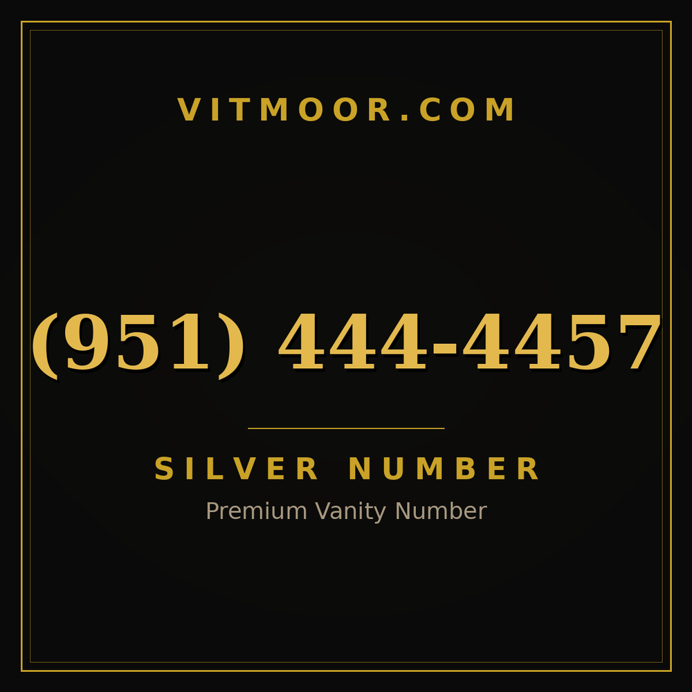 951 444-4457
