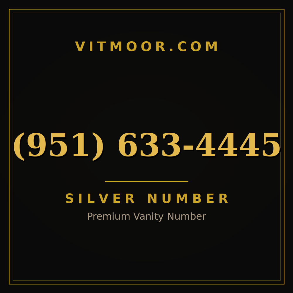 951 633-4445