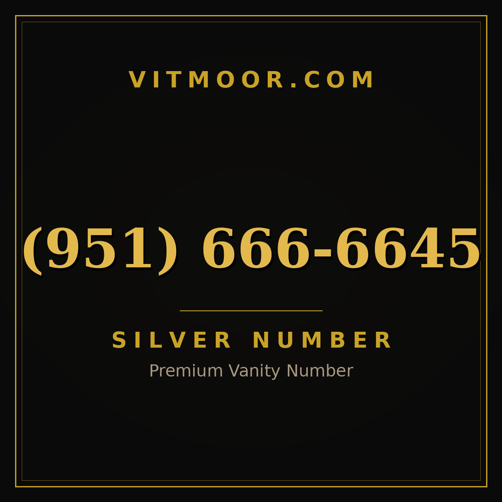 951 666-6645