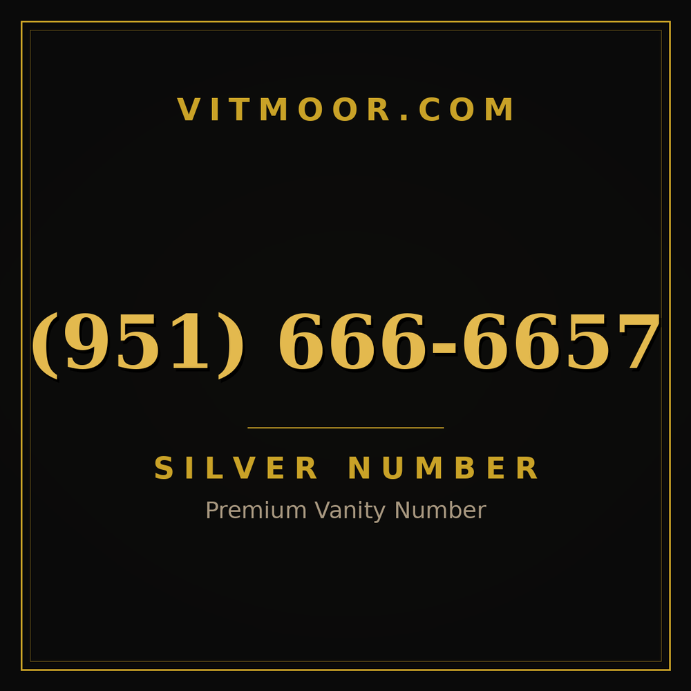 951 666-6657