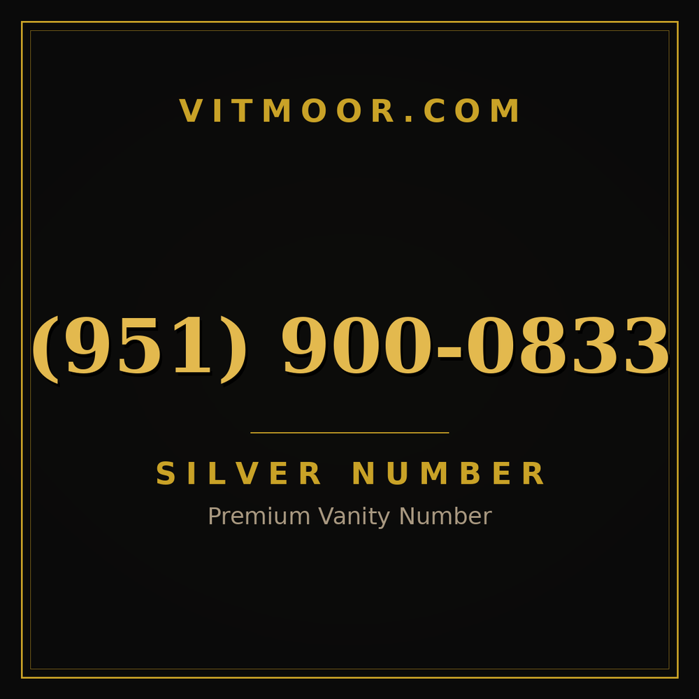 951 900-0833