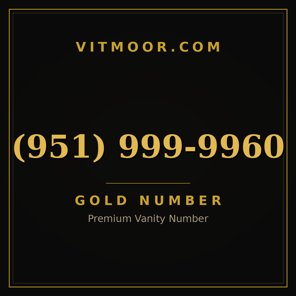 951 999-9960