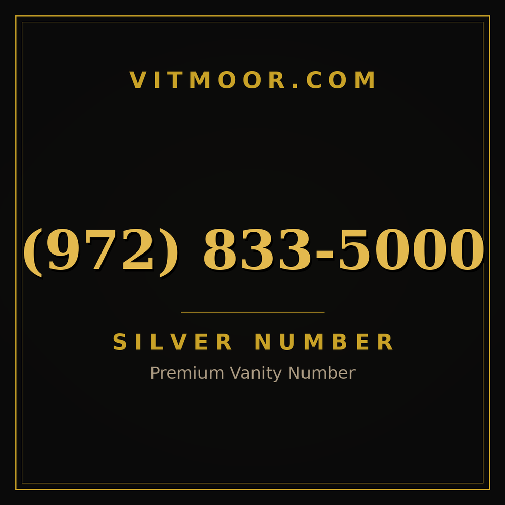 972 833-5000