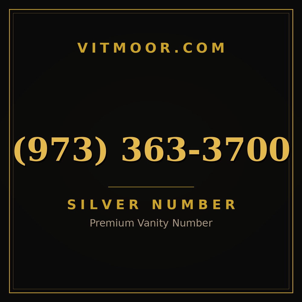 973 363-3700