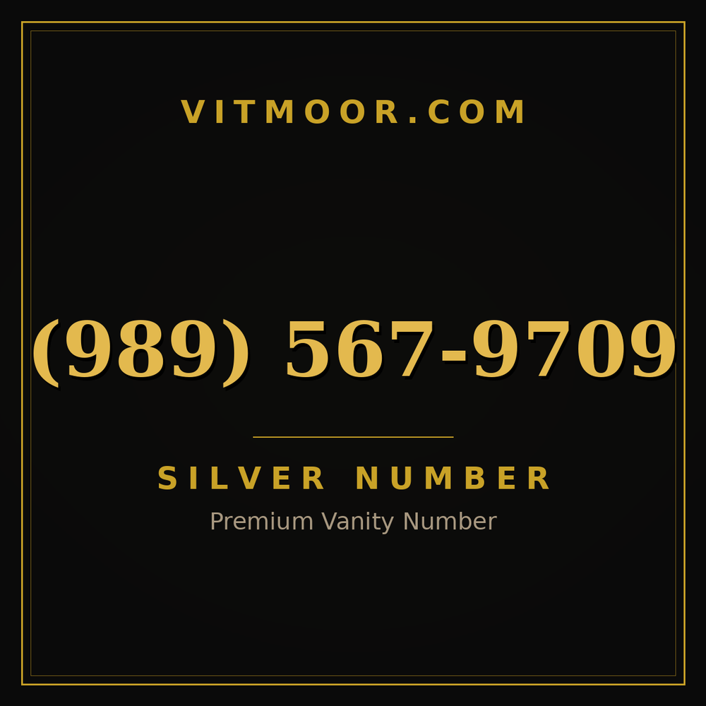 989 567-9709