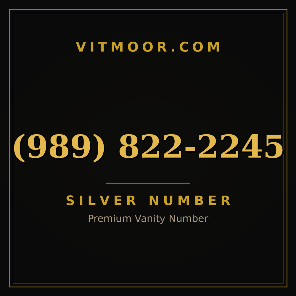 989 822-2245