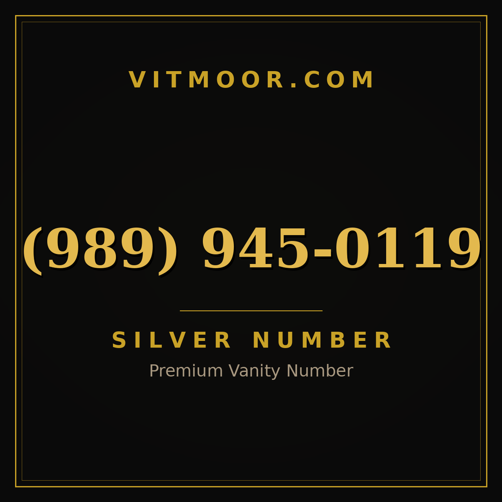 989 945-0119