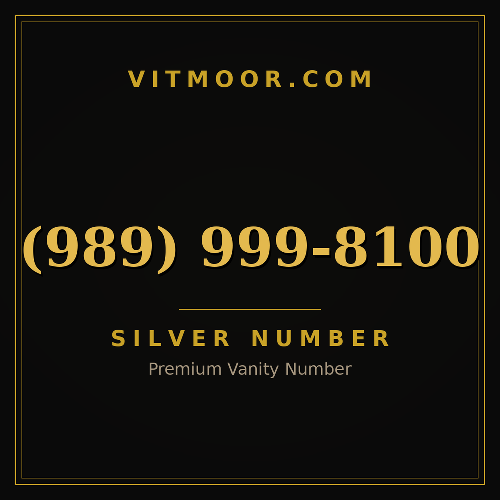 989 999-8100