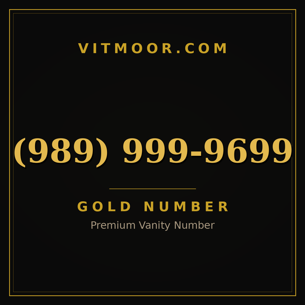 989 999-9699