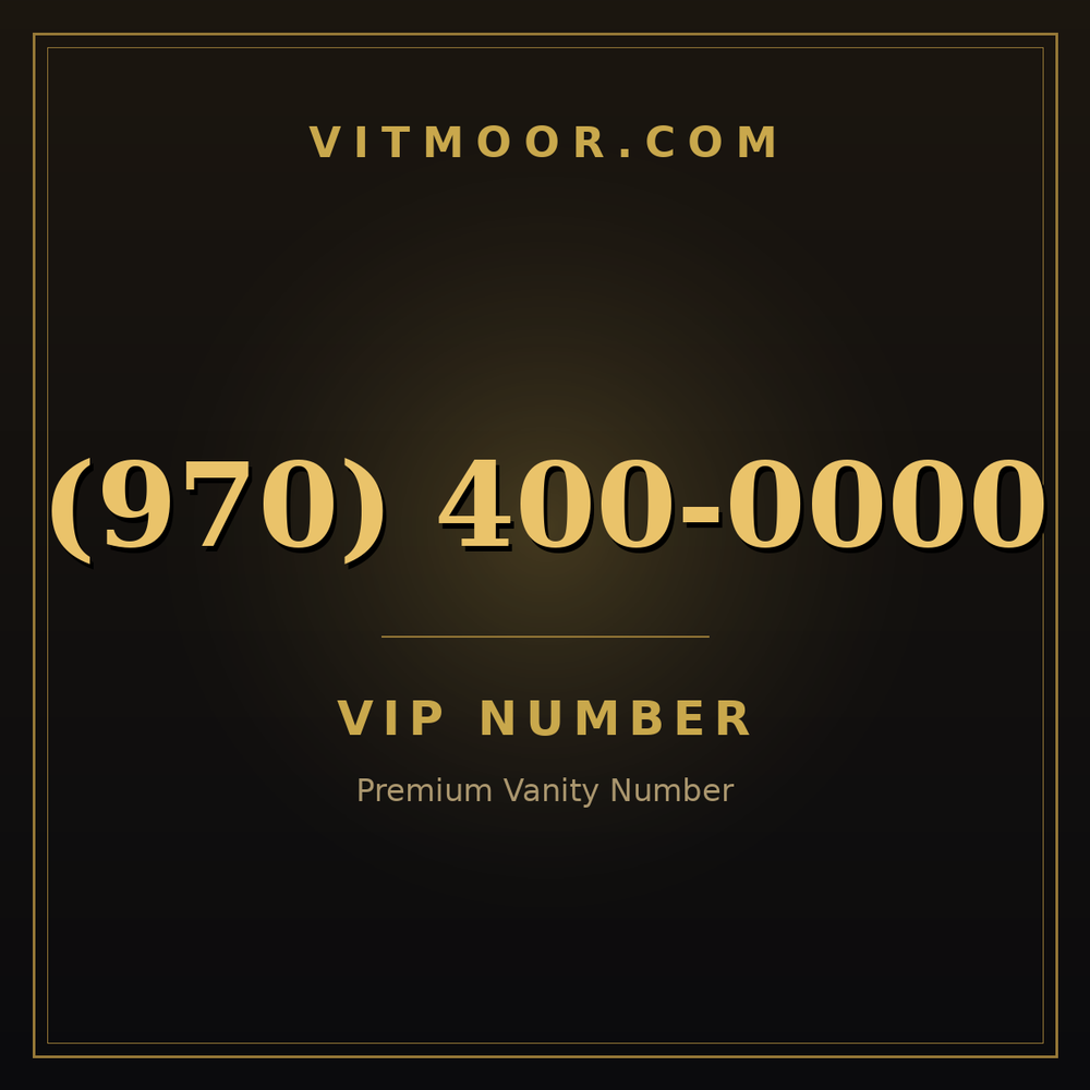 970 400-0000