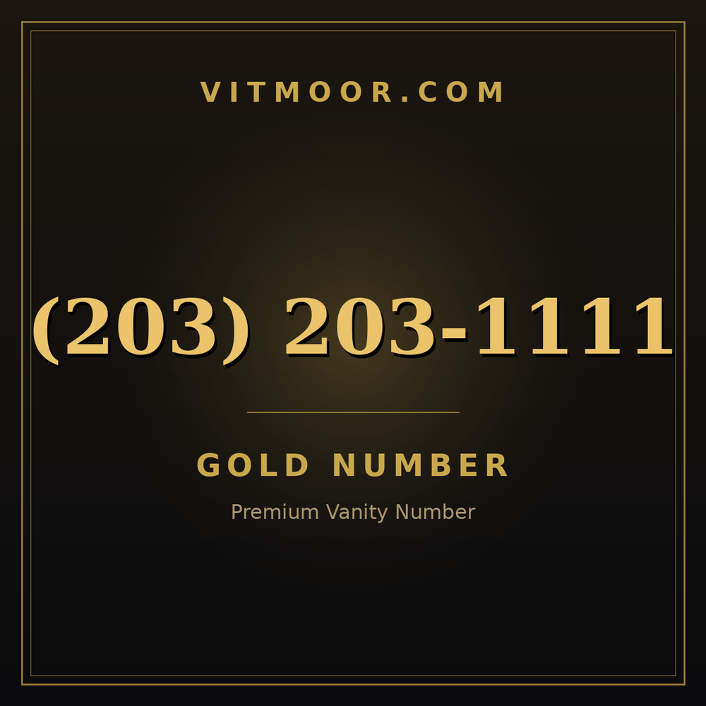 203 203-1111
