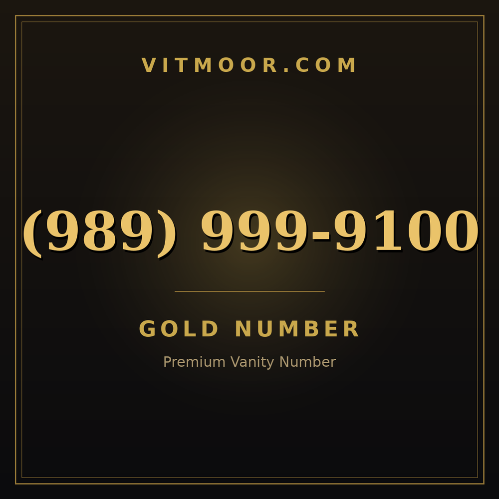 989 999-9100