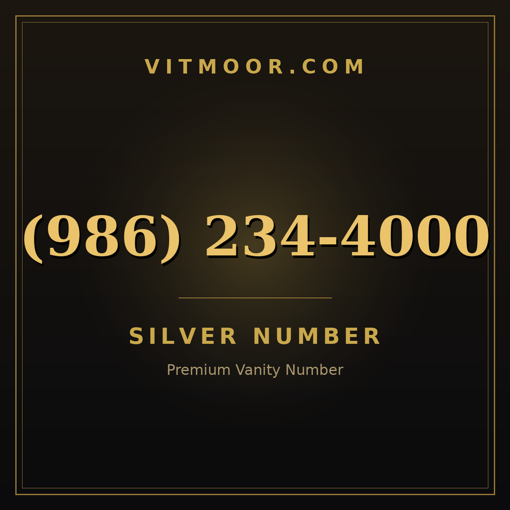 986 234-4000