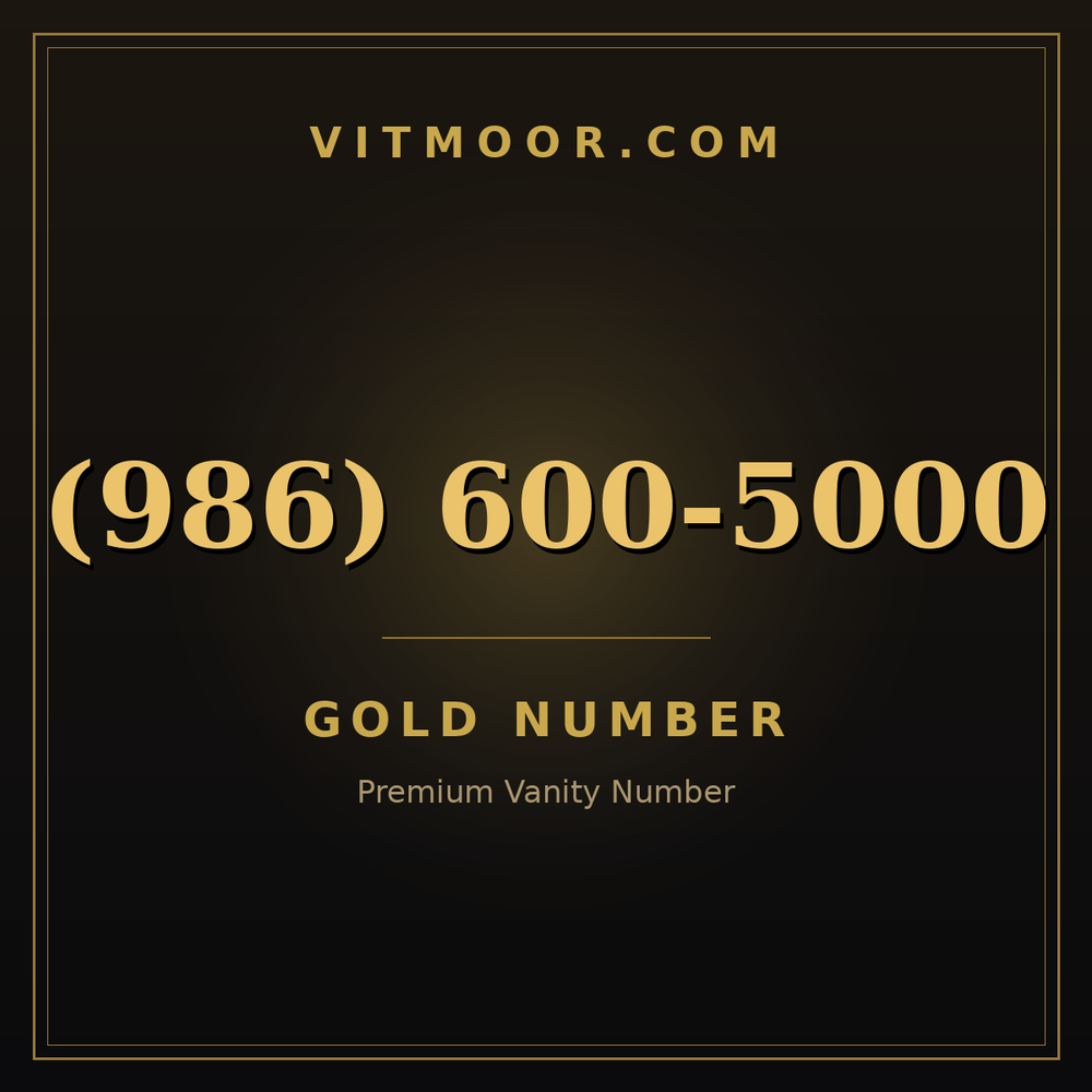 986 600-5000