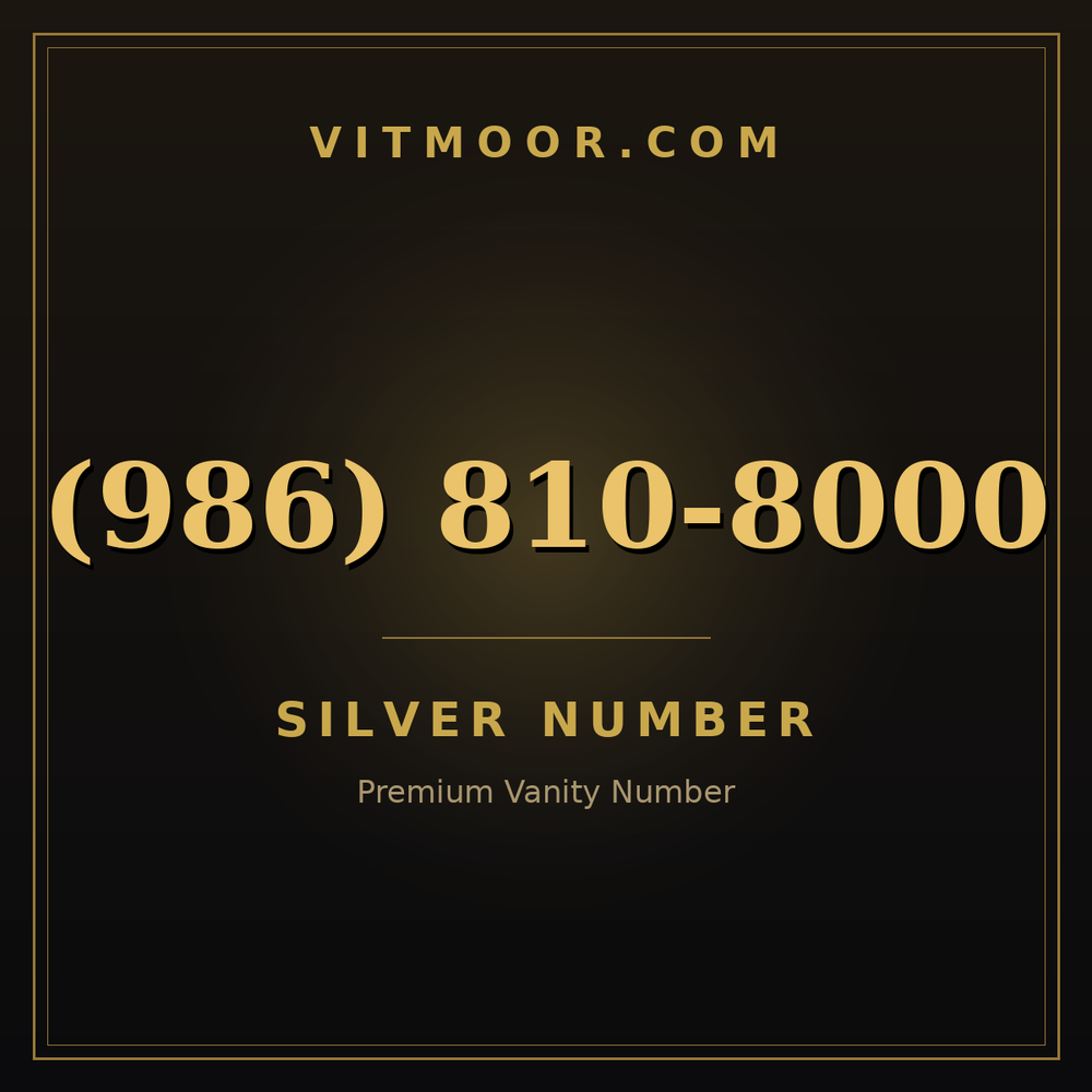 986 810-8000
