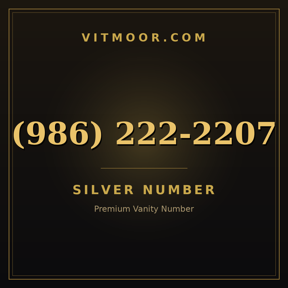 986 222-2207