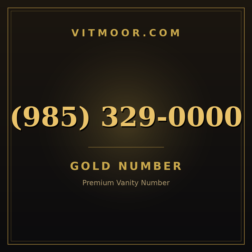 985 329-0000