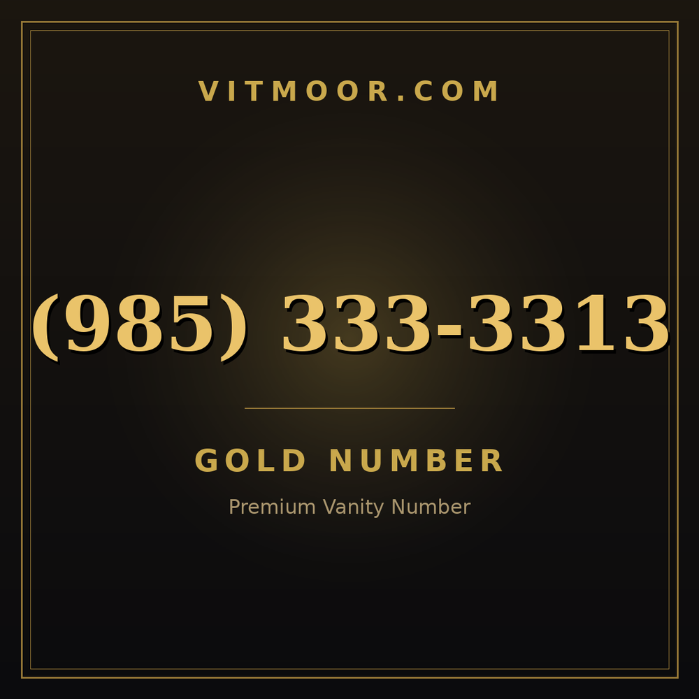 985 333-3313