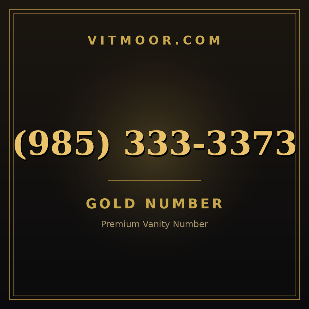 985 333-3373