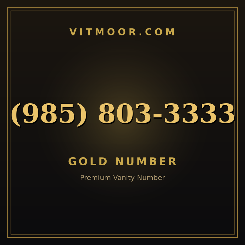 985 803-3333